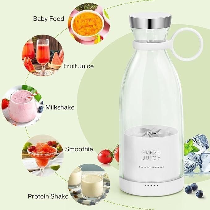 Traverl Portable Mini Juice Blender USB Rechargeable Mixer Juicer for Outdoor